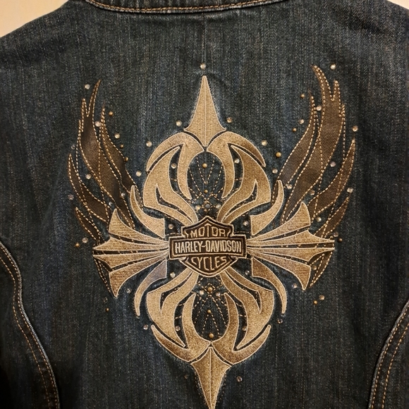 Harley Davidson Denim Jacket - Picture 5 of 13